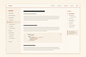 Preview of the default theme