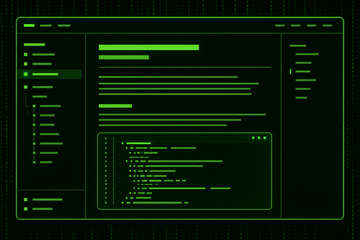 Preview of the matrix theme